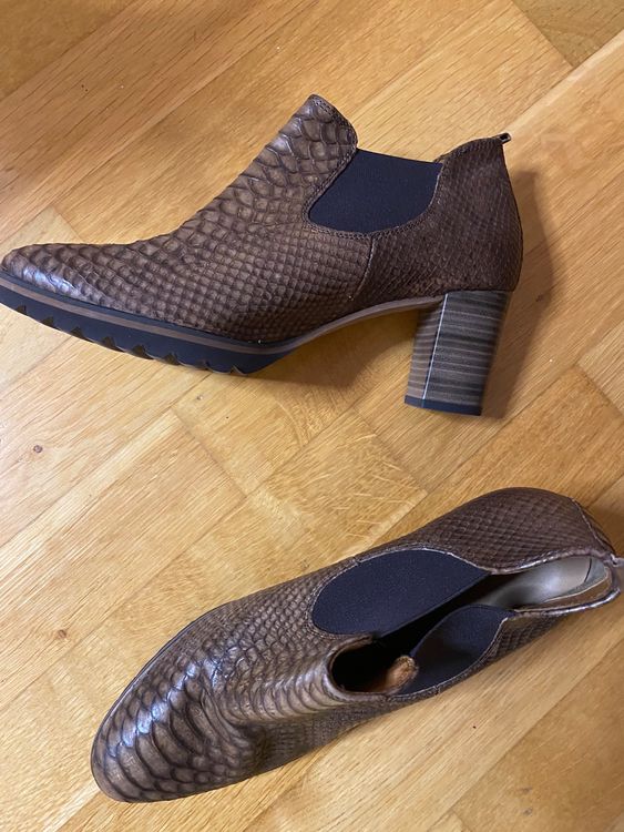Wunderschöne Stiefeletten, Gabor, braun, Gr. 40 1