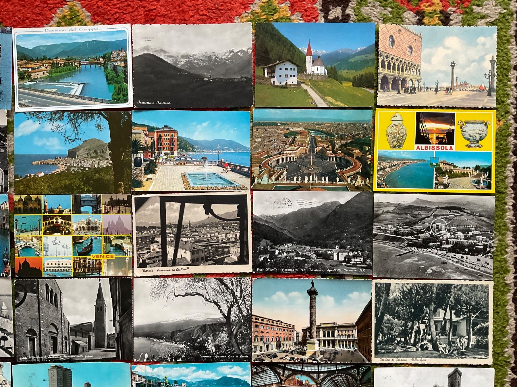Cartoline postali: 98 AK Italien, gelaufene Ansichtskarten – Usato da Zürich venduto da Tolima194 7