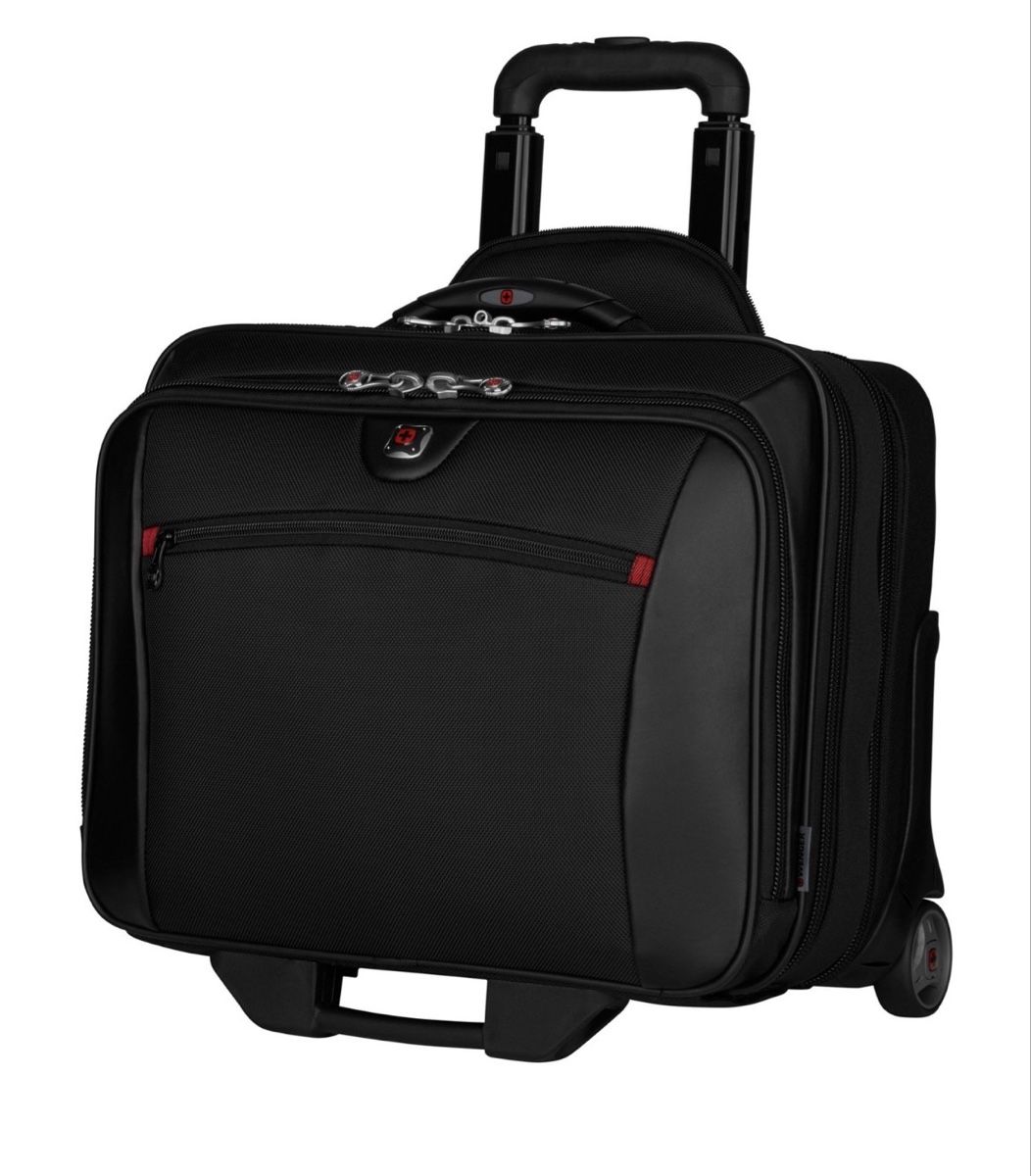 Sonstiges zu Aviatik: Rollkoffer Wenger schwarz Business Trolley – Neu (gemäss Beschreibung) aus Bern von Toni_Marc