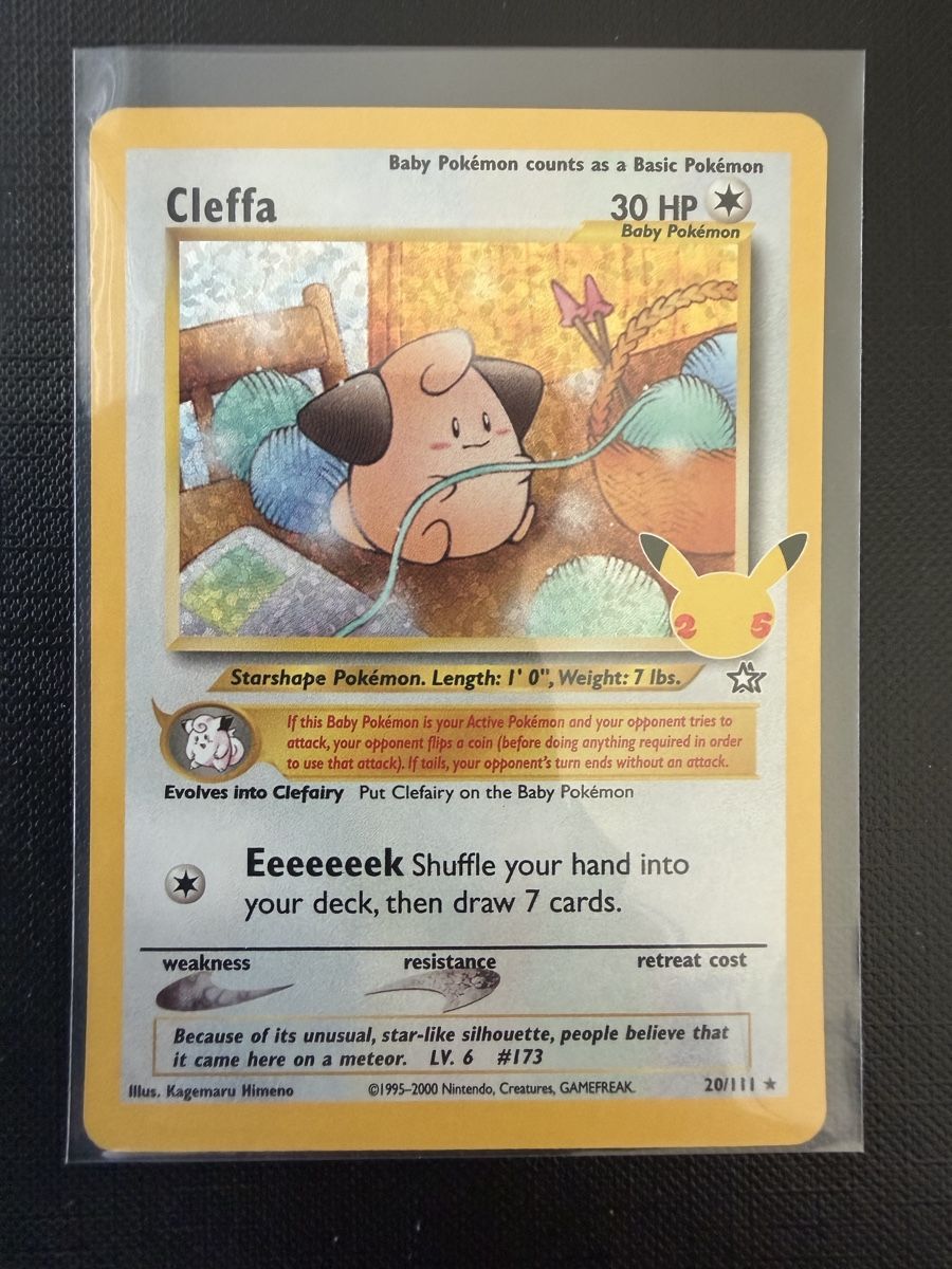 Pokémon Carte collezionabili: Cleffa #20 Celebration EN – Nuovo (secondo la descrizione) da Savigny venduto da Matgab94