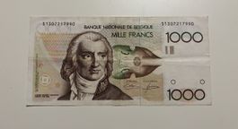 Belgique 1000 francs 1984-1986