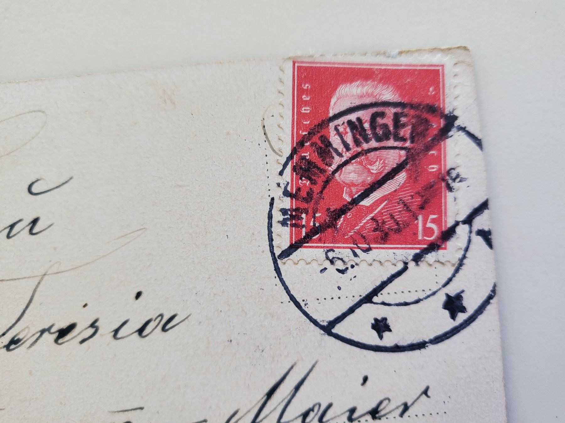 Cartoline postali: Ansichtskarte Gruss vom Memminger Mau  Deutsches Reich 1925 – Usato da Unterägeri venduto da 0alfa0 3