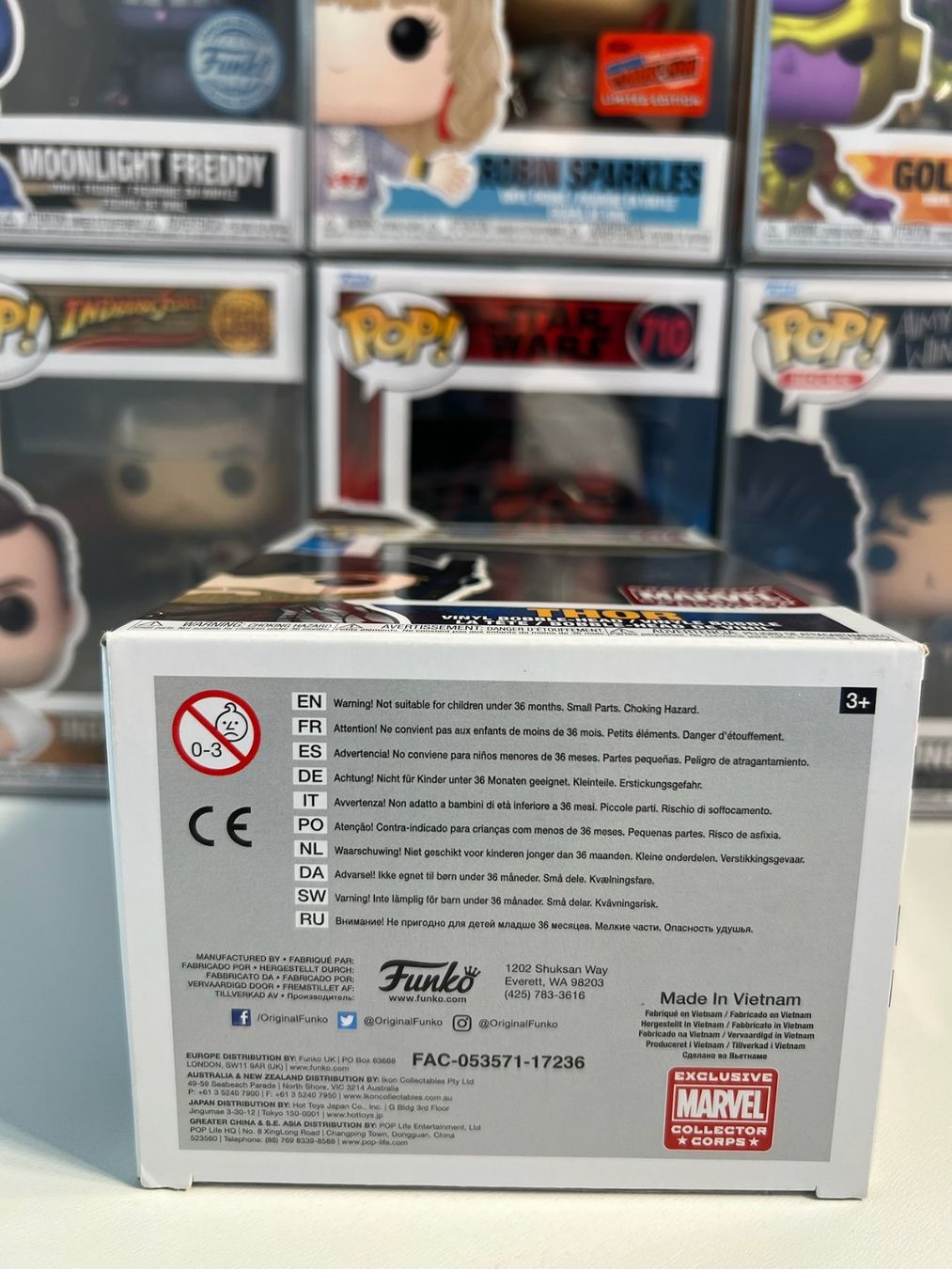 Funko Statuette: Funko POP! Marvel Thor Ragnarok Thor (Gladiator) Limitée – Usato da Le Mouret venduto da perfectbijou 5