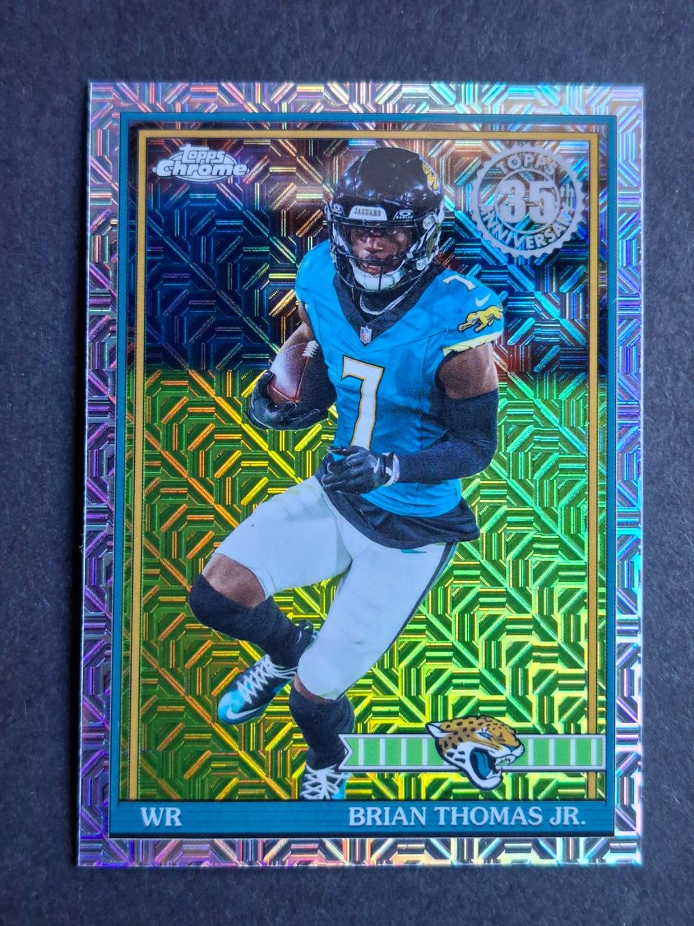 NFL Carte collezionabili: Brian Thomas 75h Mojo Refractor Jaguars Topps 2026 – Usato da Olten venduto da cweb