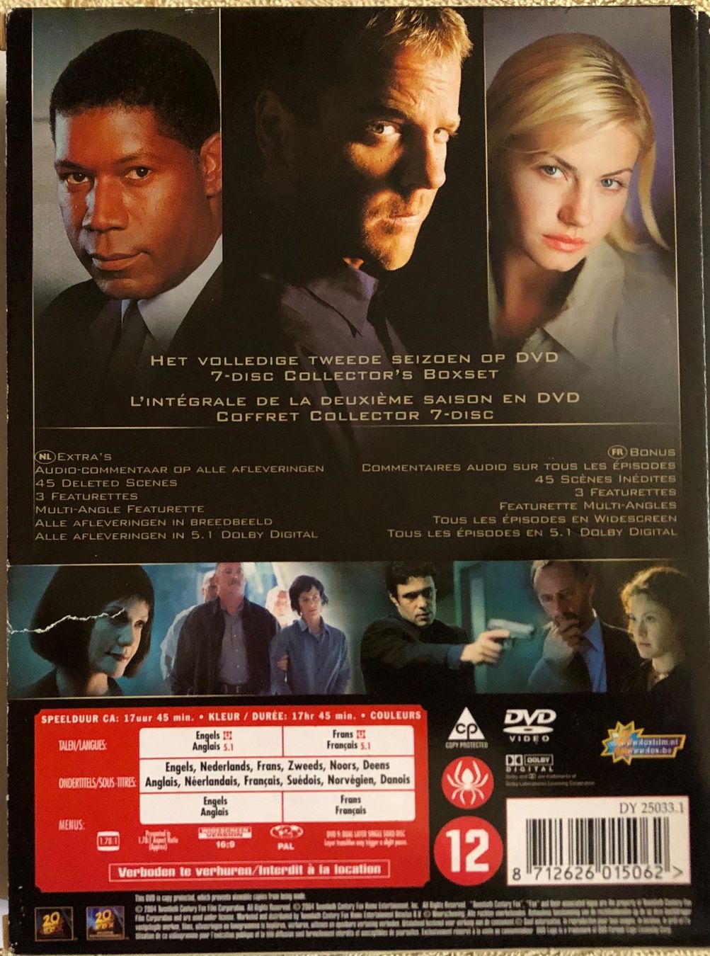 Tutti i DVDs: 24 HEURES CHRONO (SAISON 2) – Usato da Poliez-Pittet venduto da Newtown-Records 1
