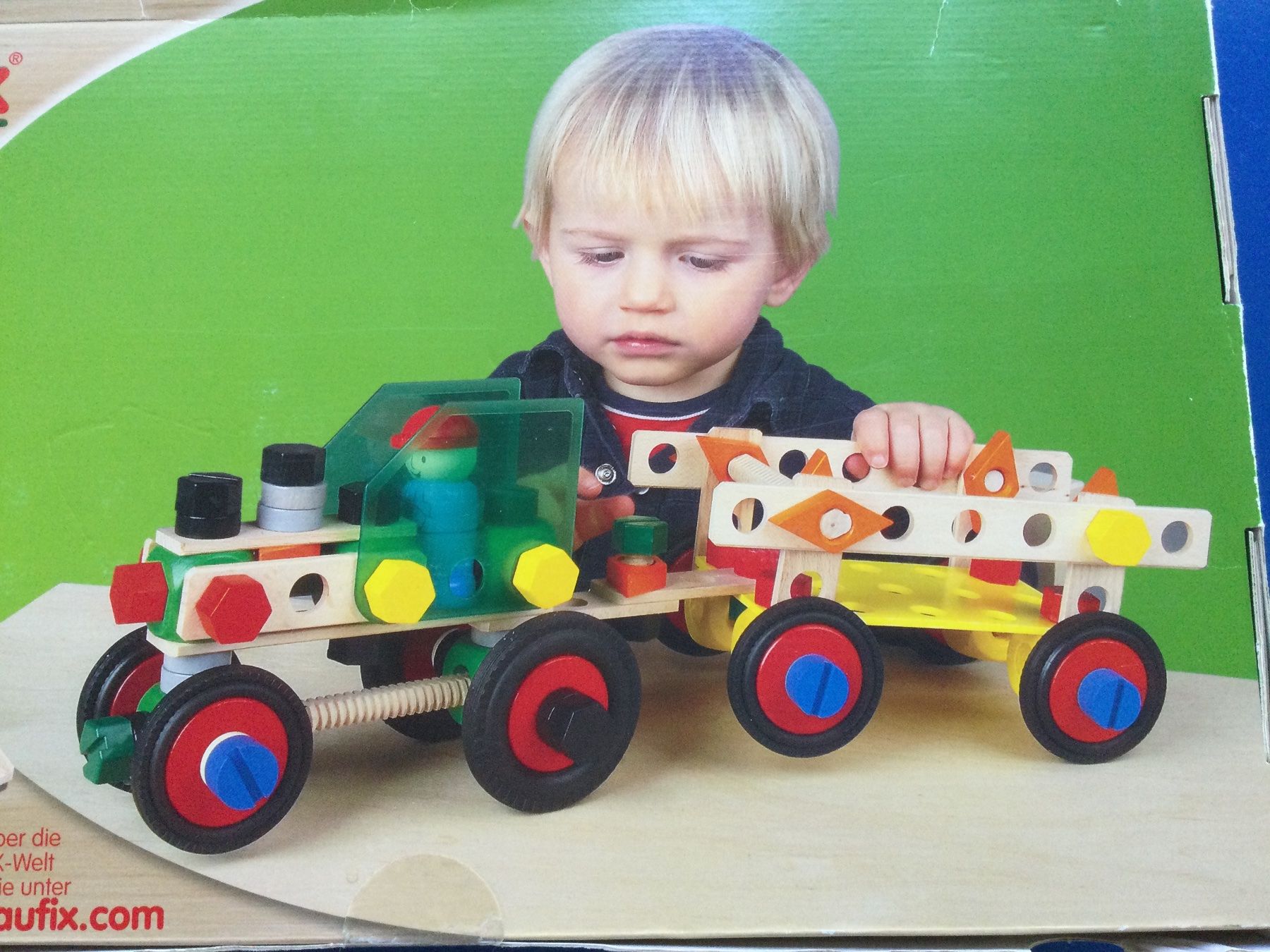 Kit di costruzioni: Baufix Traktor mit Anhänger. NEU. – Nuovo e nell'imballaggio originale da S. Pietro venduto da pic_mc9g 1