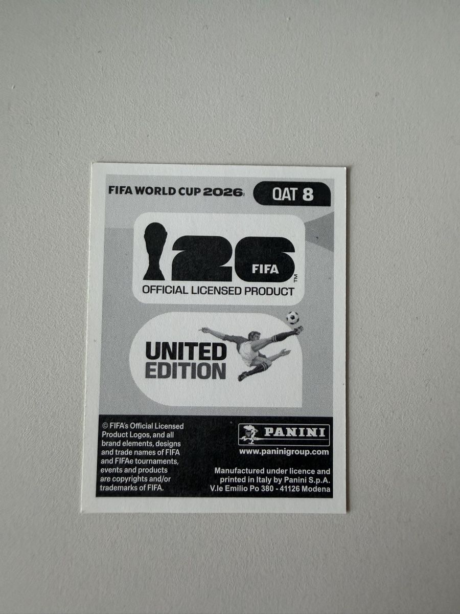 Panini Carte collezionabili: Panini QAT 8 - Katar – Nuovo (secondo la descrizione) da Ettingen venduto da simple.clap 1