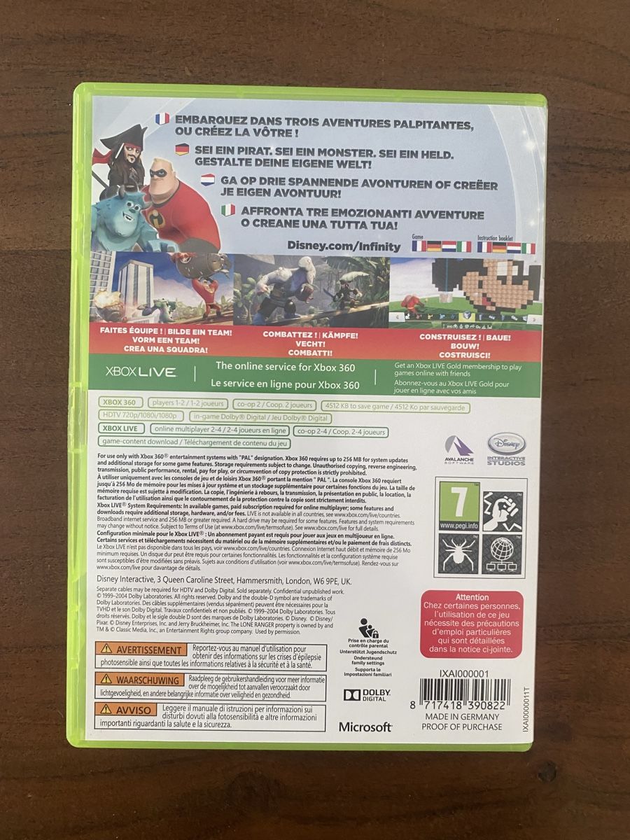 Microsoft Spiele: Disney Infinity für Xbox 360 – Gebraucht aus Thunstetten von Virus_33 2
