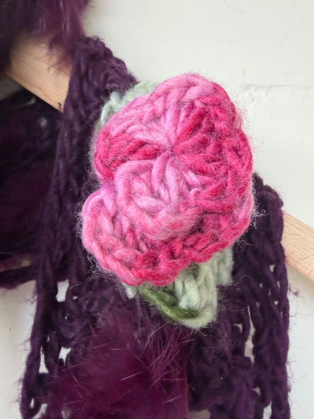 Foulard & Sciarpe: Schal Mit Blumen 🌺 und Pelz – Nuovo (secondo la descrizione) da Brütten venduto da Rod816 3