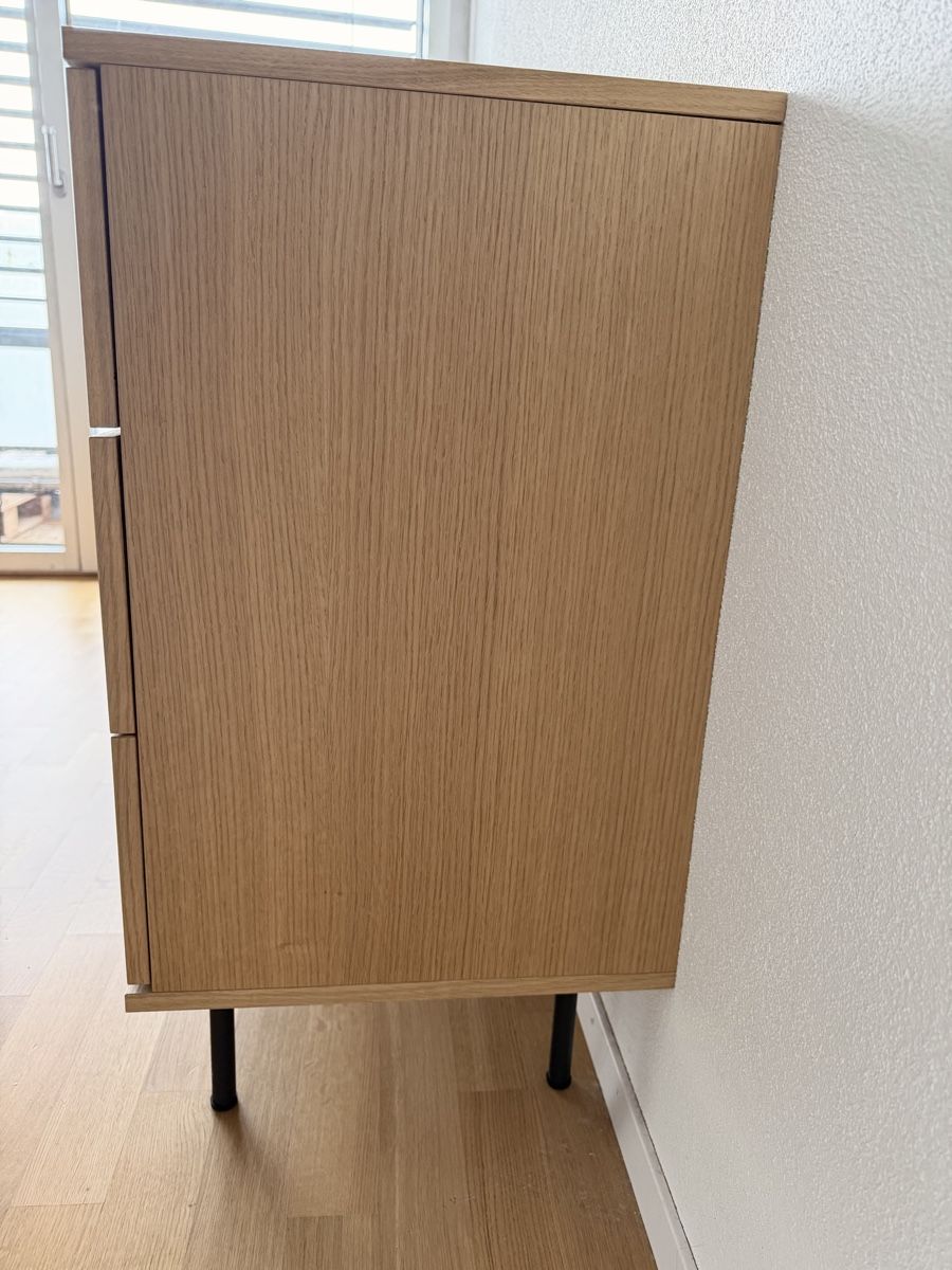 Cassettiere: Schöne Holz Sideboard mit 3 Schubladen – Usato da Genève venduto da jnz_c2z6 3