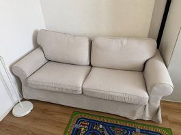 Bettsofa IKEA Ektorp 2er mit ausziehbarem Bett