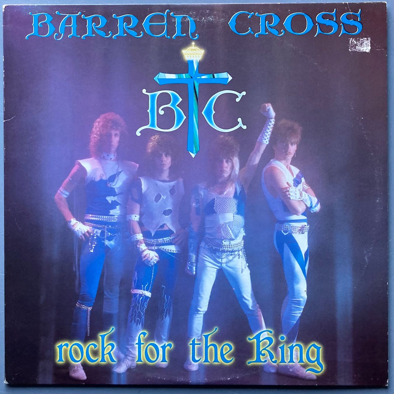 Vinyles: BARREN CROSS - ROCK FOR THE KING – D'occasion à Poliez-Pittet par Newtown-Records