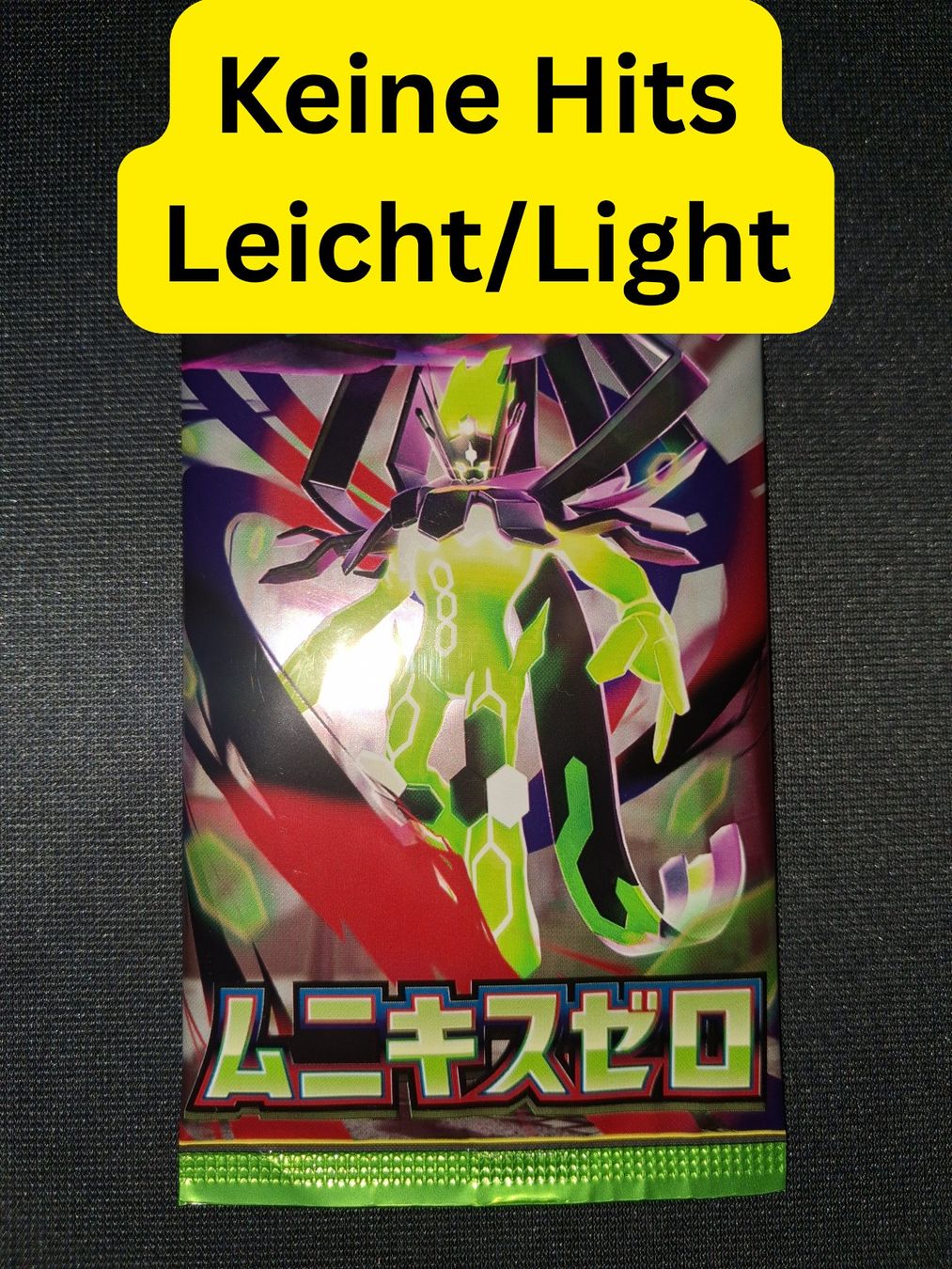 Pokémon Carte collezionabili: Munikis Zero Booster KEINE HITS/NO HITS/LIGHT/SEARCHED – Usato da Andwil TG venduto da Artrarecards_Etter