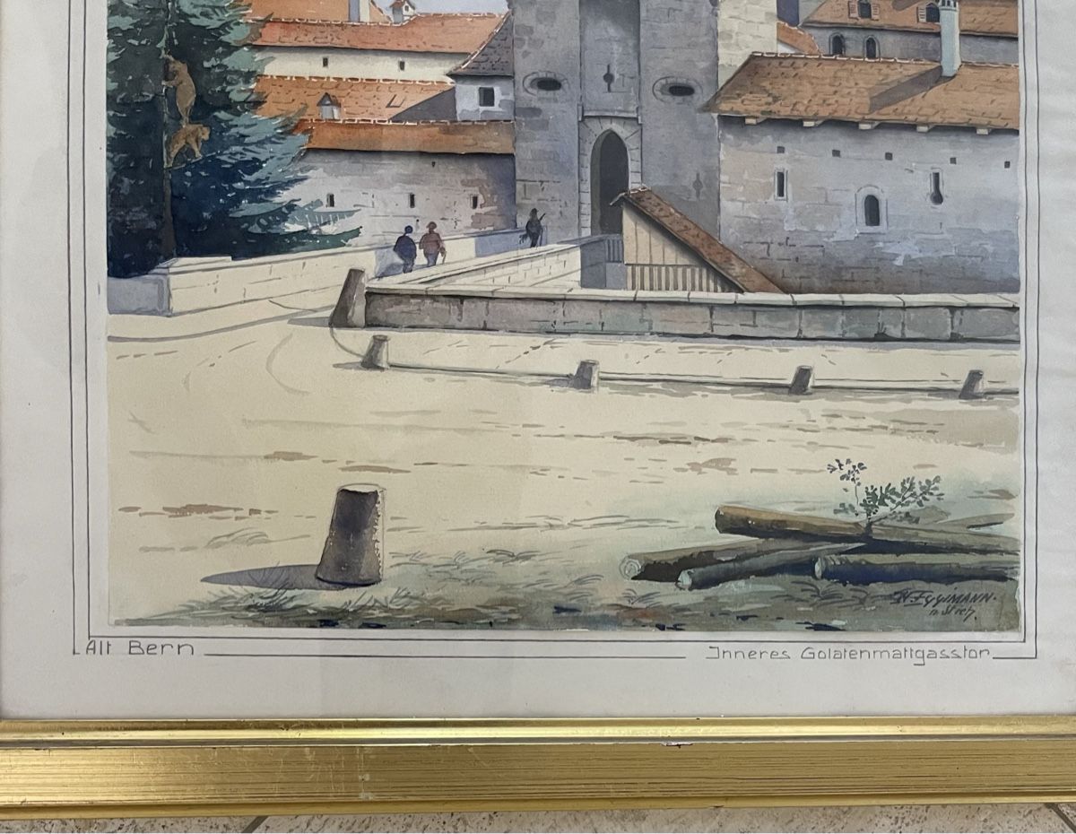 Gemälde: Eggimann Walter (1903-1940) – Gebraucht aus Grosshöchstetten von Perle1951 2