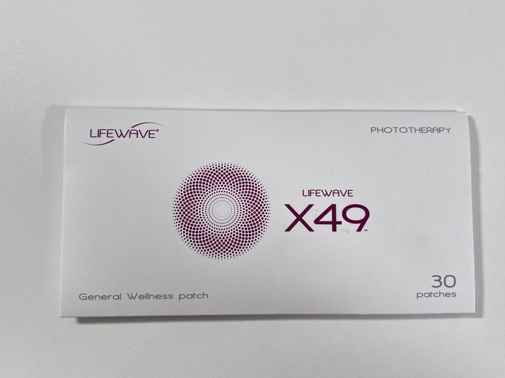 LIFEWAVE X49 鍼灸パッチ 30枚入り エックスフォーティナイン ライフウェーブ X49 パッチシール 30