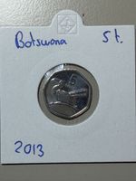 Botswana - 5 Thebe - 2013