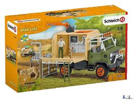Schleich Wild Life Grosser Truck Tierrettung 42475
