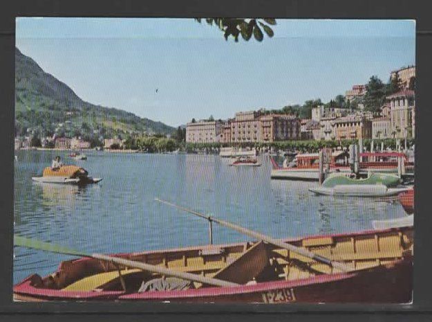 Cartes postales: LUGANO, LUNGOLAGO  (M – D'occasion à Ruggell par Masescha