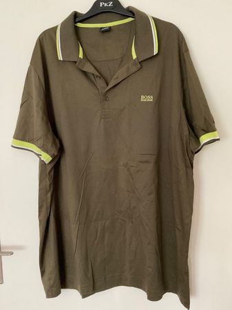 Hugo Boss Poloshirt Gr XXXL olivgrün NEU!