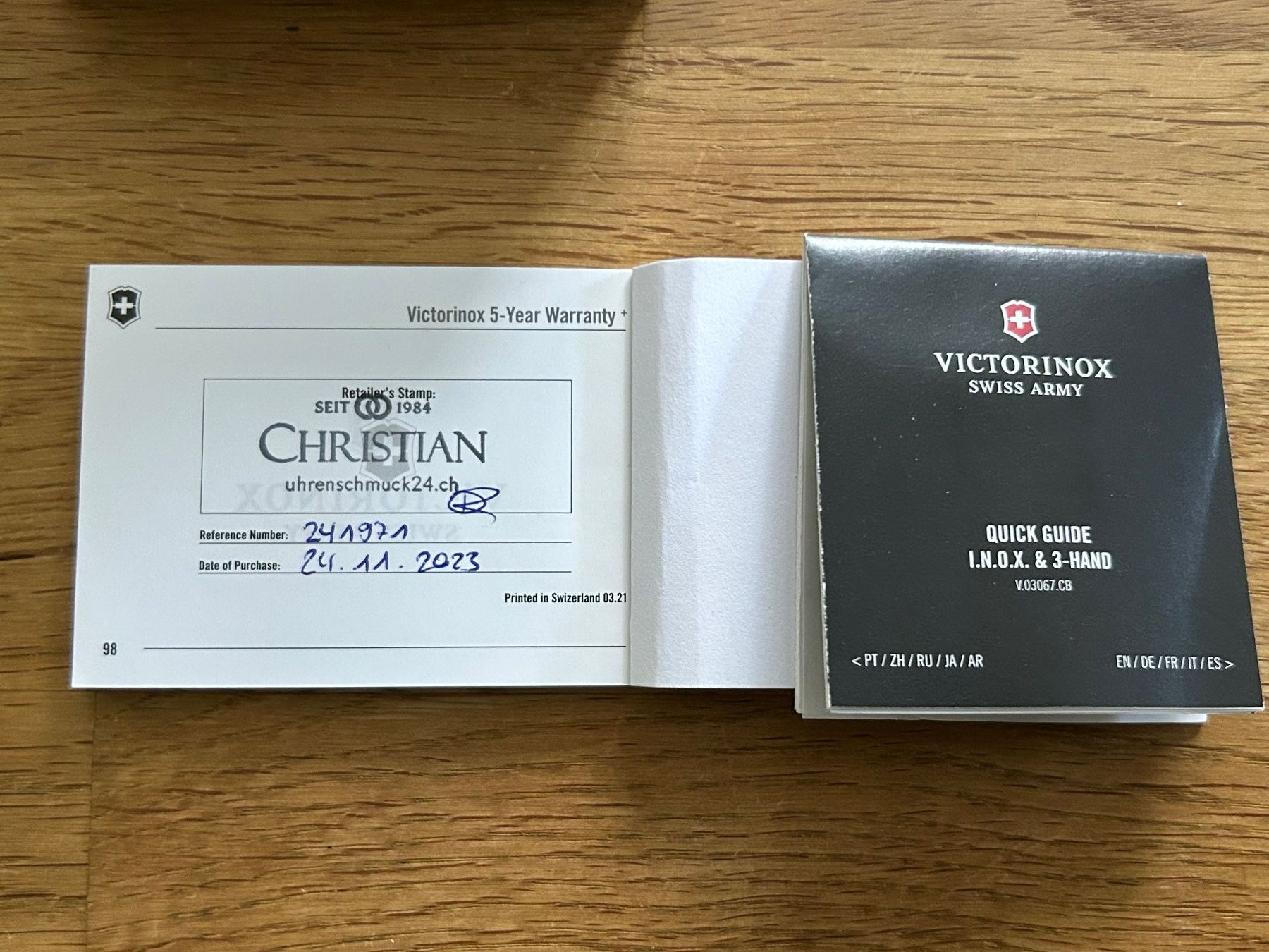Victorinox Orologi: neue  Victorinox Uhr 241971 – Nuovo e nell'imballaggio originale da Sattel venduto da usch6417 5