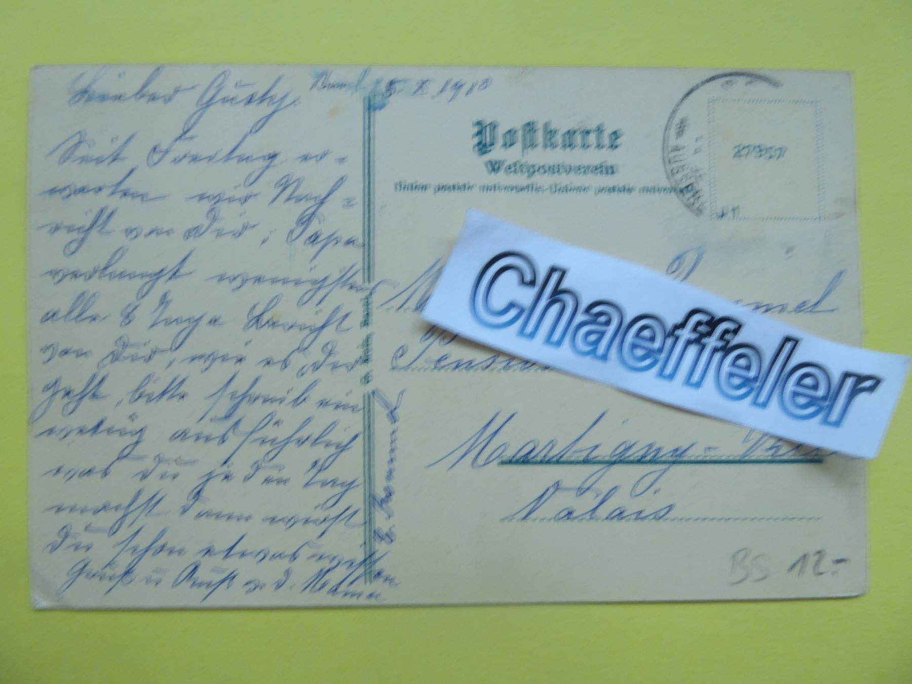 Cartes postales: Basel,  Bundesbahnhof – D'occasion à Zürich par Chaeffeler 1