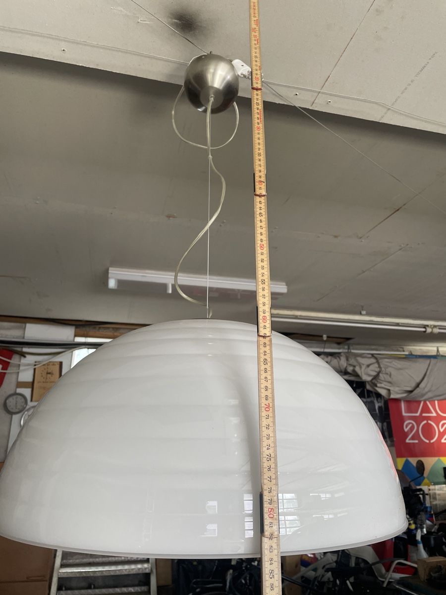 Lampade: Hängeleuchte weiss, Designlampe, 58cm – Usato da Hauptwil venduto da c-pro 4