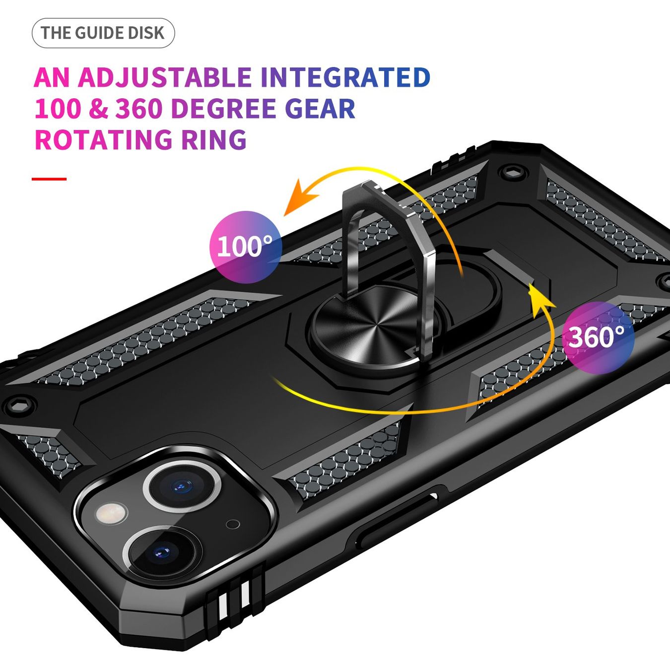 Cover & Protezioni schermo: Handy Hülle Hybrid Bumper Panzer iPhone 13 Mini -schwarz – Nuovo e nell'imballaggio originale da Wabern venduto da Technologiaaa 3