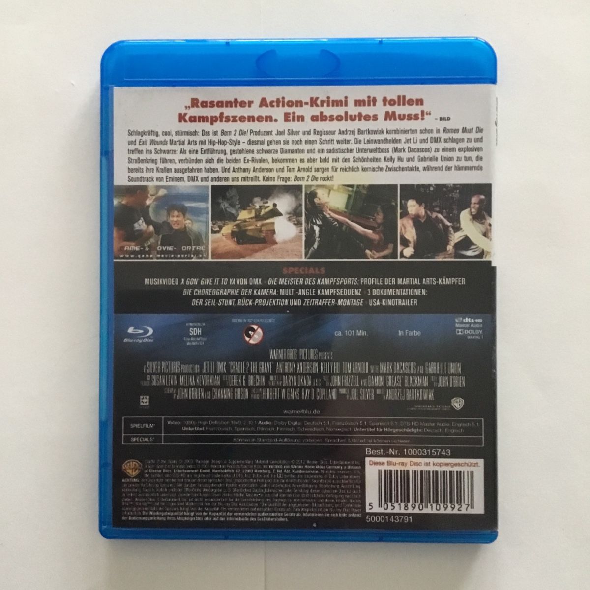 Tutti i DVDs: Born 2  - Die Blu Ray Neu Wertig – Nuovo (secondo la descrizione) da Blauen venduto da berlingo65 1