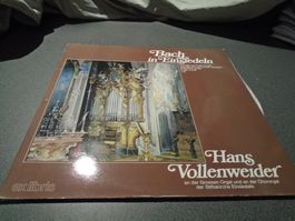 Schallplatte Bach in Einsiedeln, Hans Vollenweider