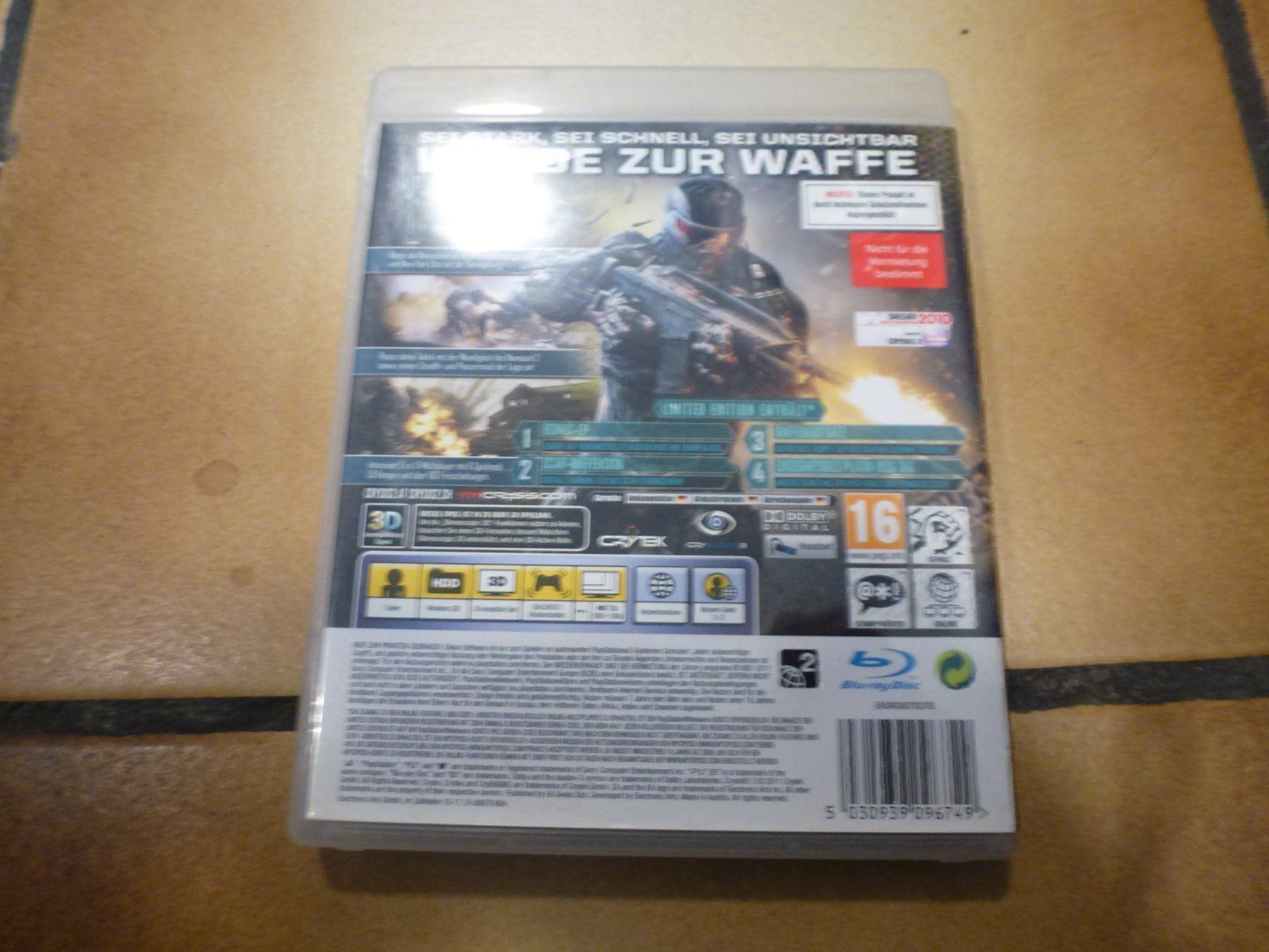 Jeux: Crysis 2 PS3 – D'occasion à Olten par Disc-Ausverkauf 2