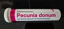 Verpackungsröhrchen für Geldgeschenk/Pecunia donum