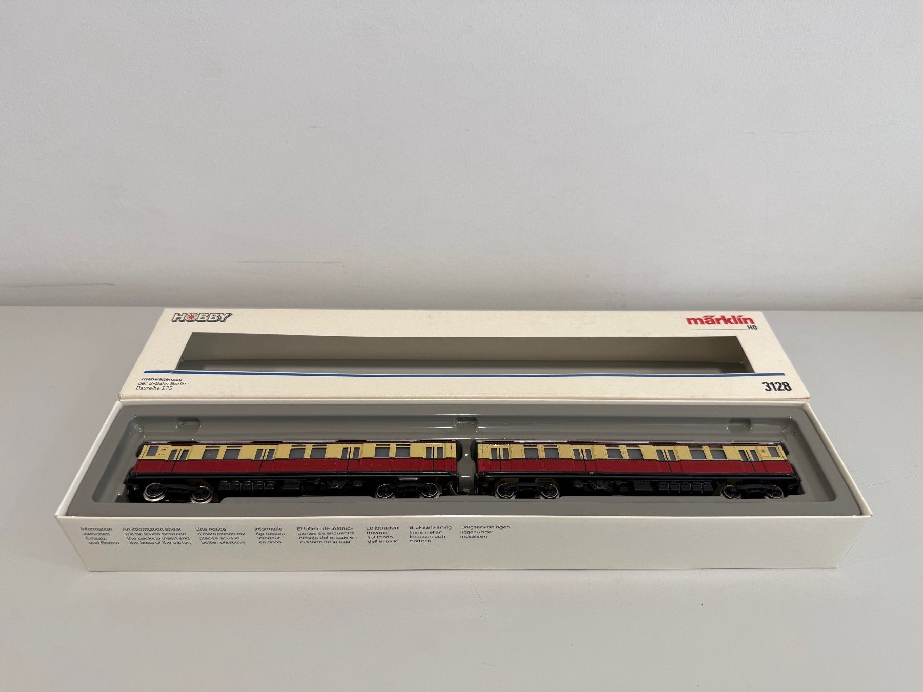 Märklin Modellini di ferrovie: Triebwagenzug BR 275 der S-Bahn Berlin – Nuovo (secondo la descrizione) da Oftringen venduto da Pgi