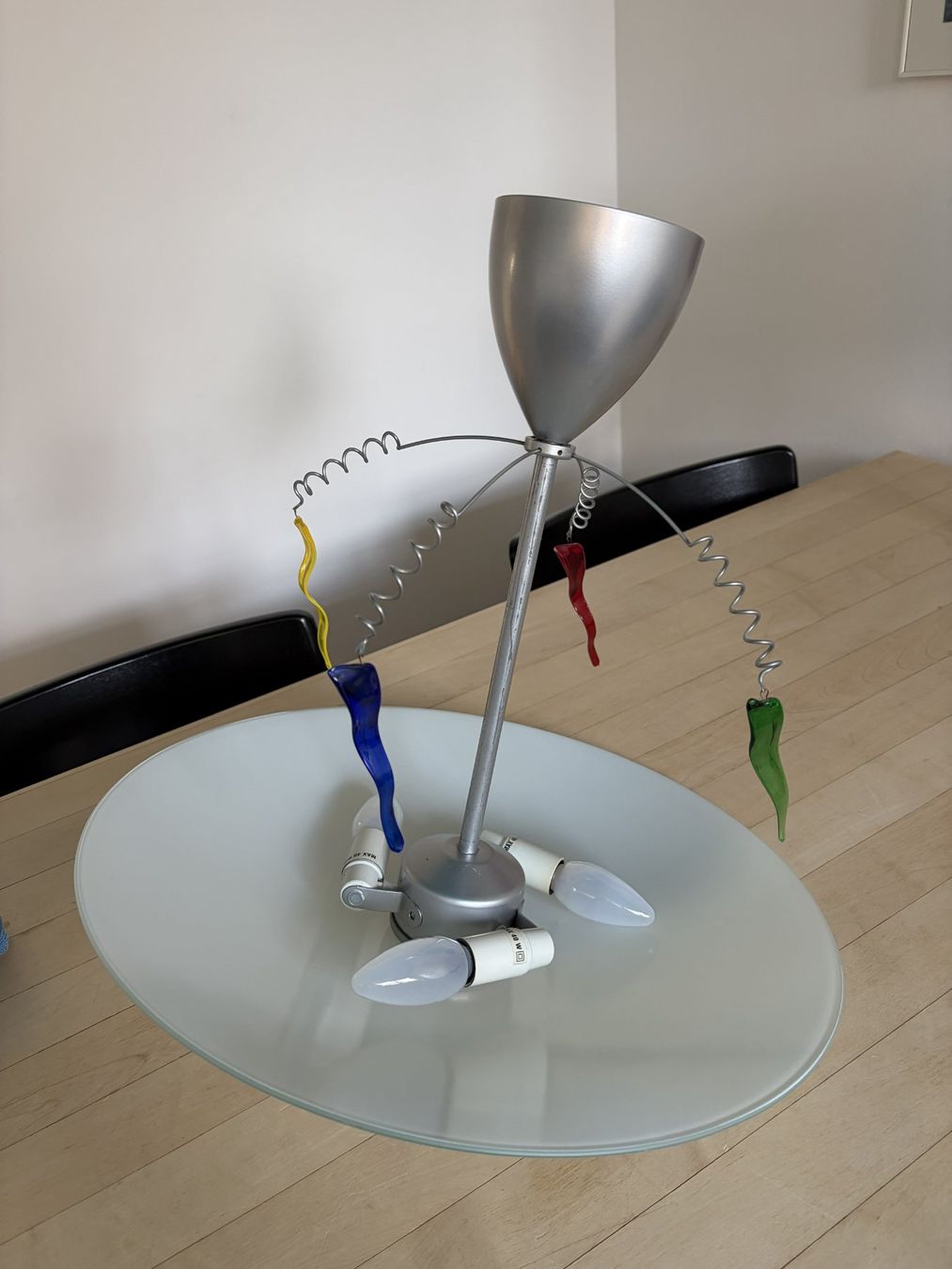 Lampadari & plafoniere: Designer Deckenlampe, Glas, Durchmesser 46cm, neuwertig – Usato da Bern venduto da riobubbas 1