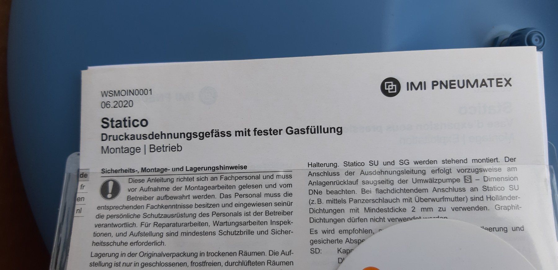 Bewässern & Giessen: Statico Druckausdehnungsgefäss – Gebraucht aus Balterswil von Jolie6 4