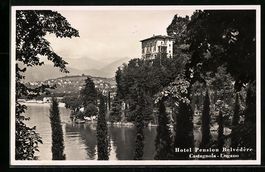 Castagnola-Lugano, Hotel-Pension Belvéd