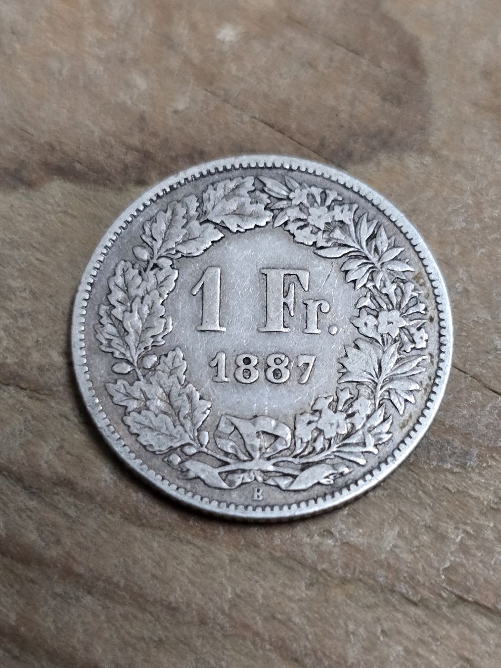 Toutes les monnaies: 1 Fr. 1887  Silber Zustand schön – D'occasion à Pfäffikon SZ par 26.4.14.17.25
