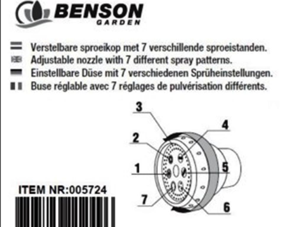 Medizinaltechnik: Wassser-SPRÜHPISTOLE  mit 7 Funktionen – Neu und originalverpackt aus St. Gallen von schnaeppchen-preise 2