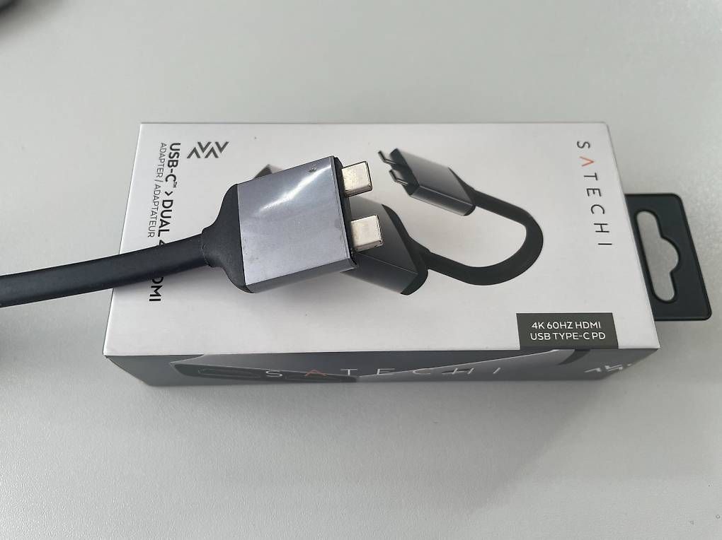Satechi Docking station: SATECHI USB-C --> Dual 4KJ HDMI – Usato da Domat/Ems venduto da Buendner2000 3