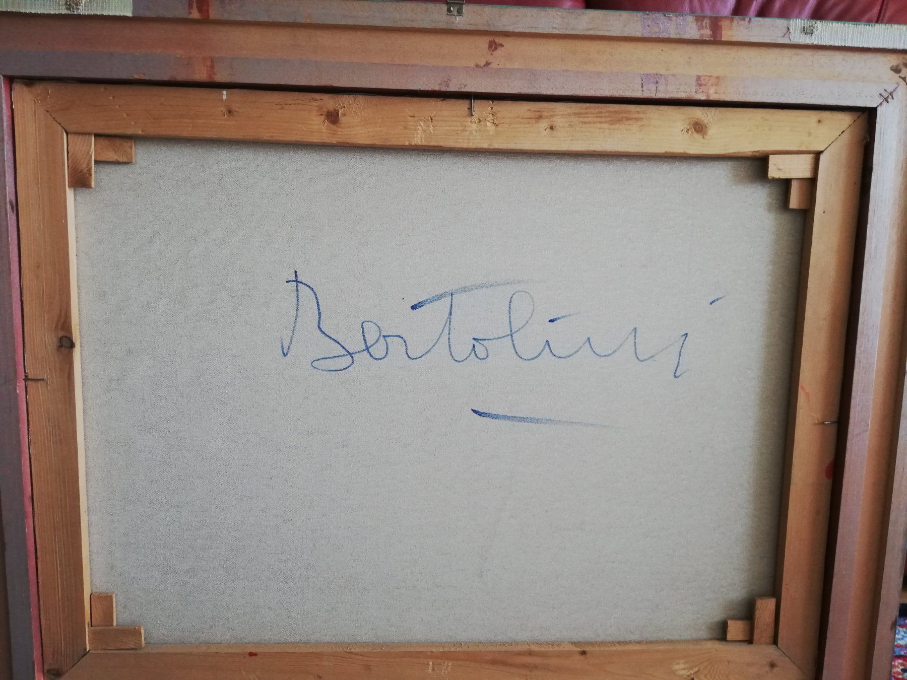 Dipinti: Grosses Ölgemälde Stillleben , signiert Bertolini Giuseppe – Usato da Rorschacherberg venduto da Giova1922 2