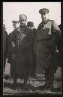 Foto-AK Berlin, Besuch von König Aman U