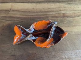 Poisson en céramique vintage  style valoris