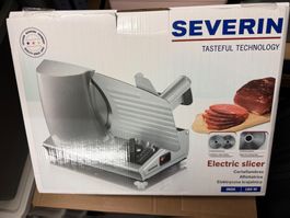SEVERIN Allesschneider INOX 180 W – 2 Edelstahlmesser – OVP