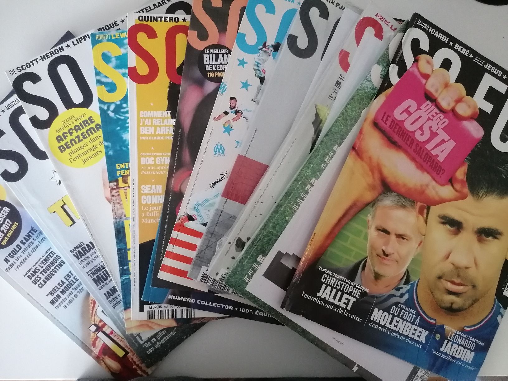Riviste & Magazine: Lot de magazines SO FOOT – Usato da Ecublens VD venduto da Loic_LivresEtLettres