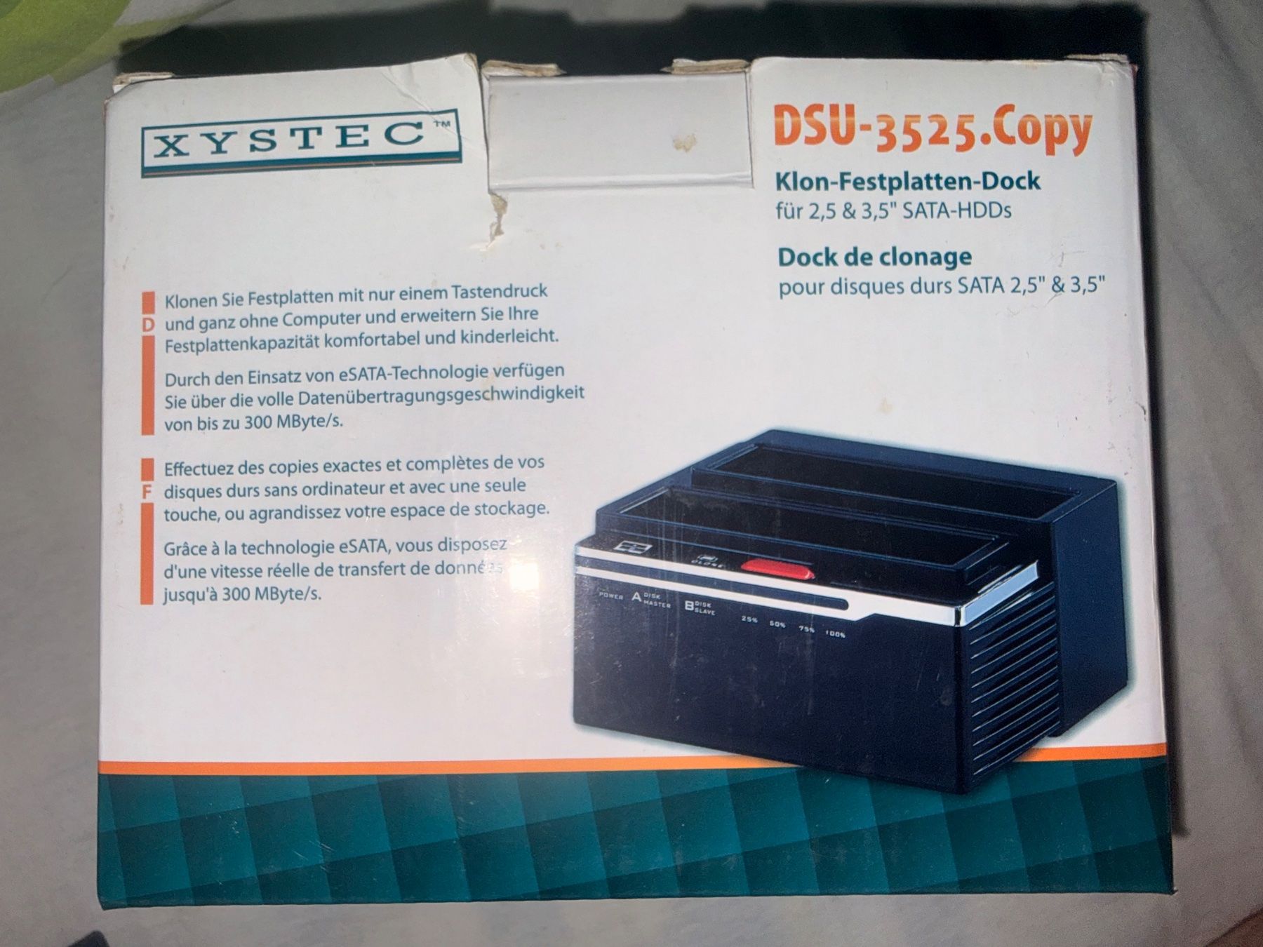 Docking station: Xystec Klon Festplatten Dock Neu – Usato da Zofingen venduto da rai_x9b8 1