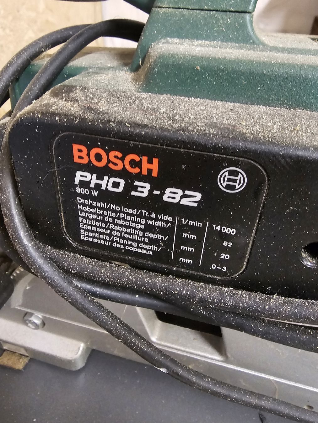 Toutes les machines: petite raboteuse Bosch avec table de réglage – D'occasion à Troistorrents par tiuf206 1
