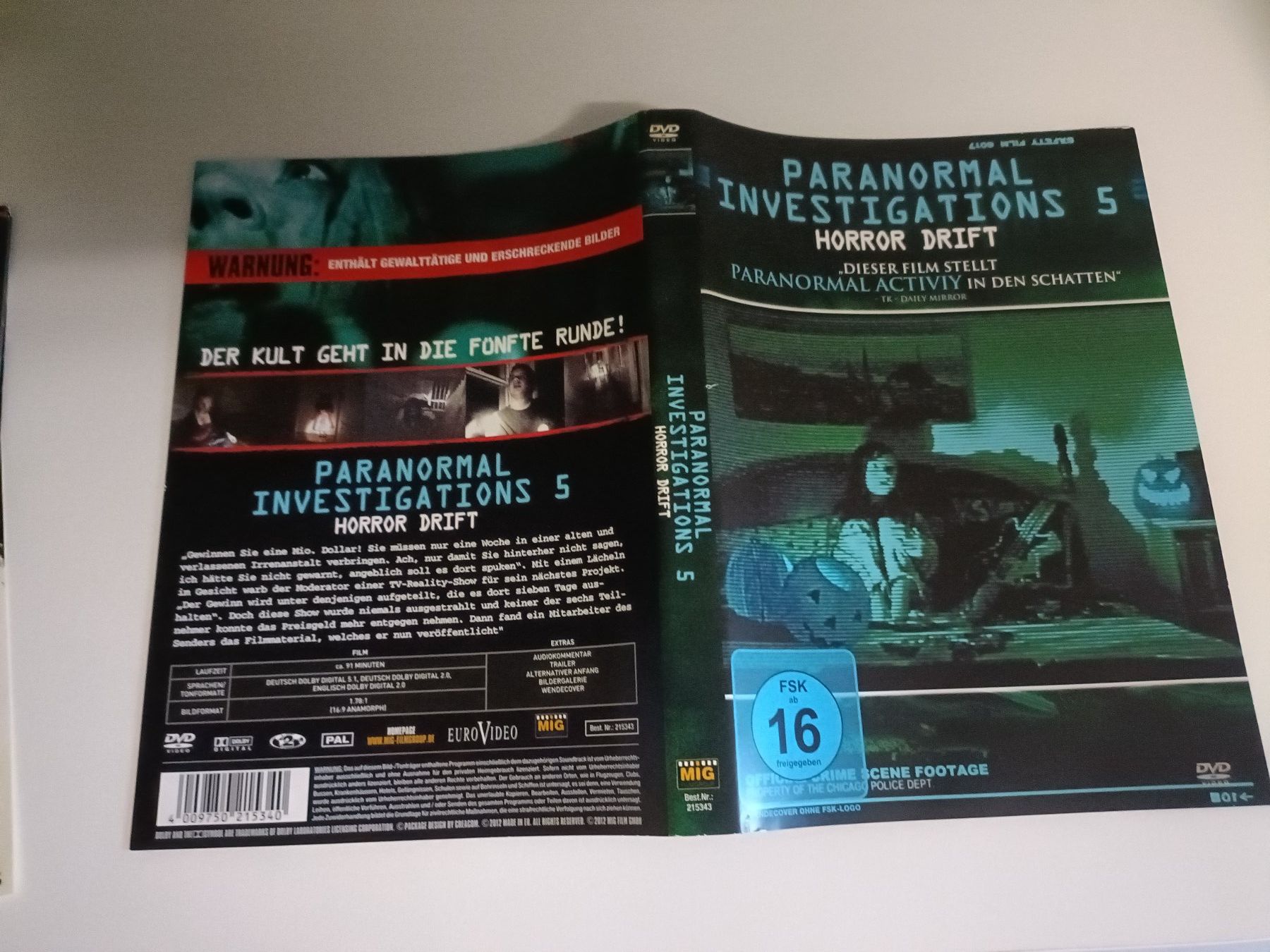 Tous les DVDs: Paranormal Investigations 5 - Horror Drift – D'occasion à Köniz par Movieportal007