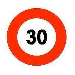 Trattori: Schild 30 Höchstgeschwindigkeit 30 – Nuovo (secondo la descrizione) da Elsau venduto da mietlift