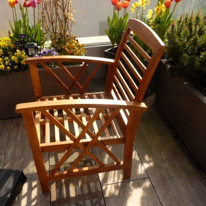 Sedie: Gartensessel aus Akazienholz – Usato da Hombrechtikon venduto da mincky 1