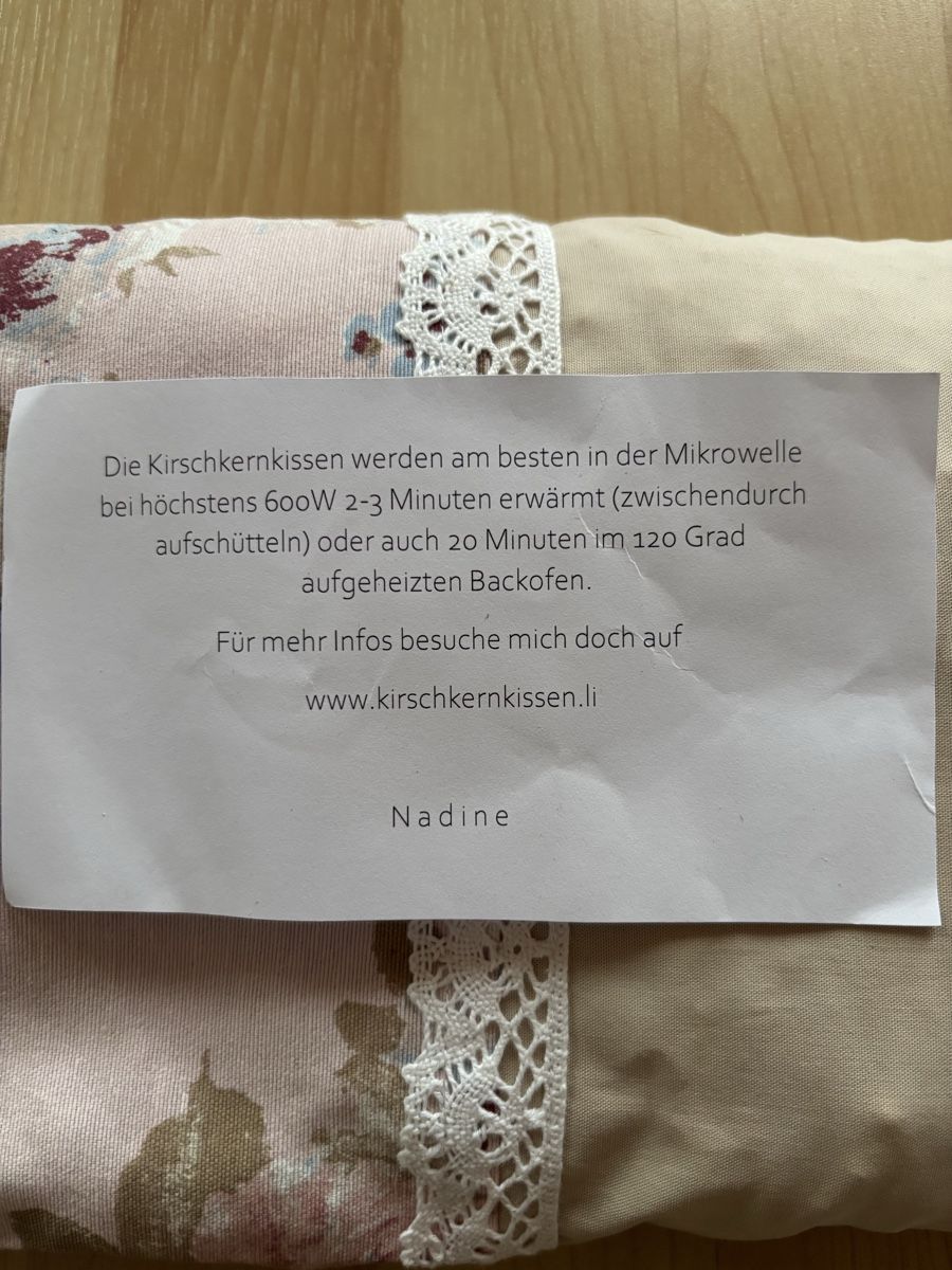 Cuscini: Kirschkernkissen handgemacht – Nuovo (secondo la descrizione) da Trübbach venduto da Yasmin01112 3