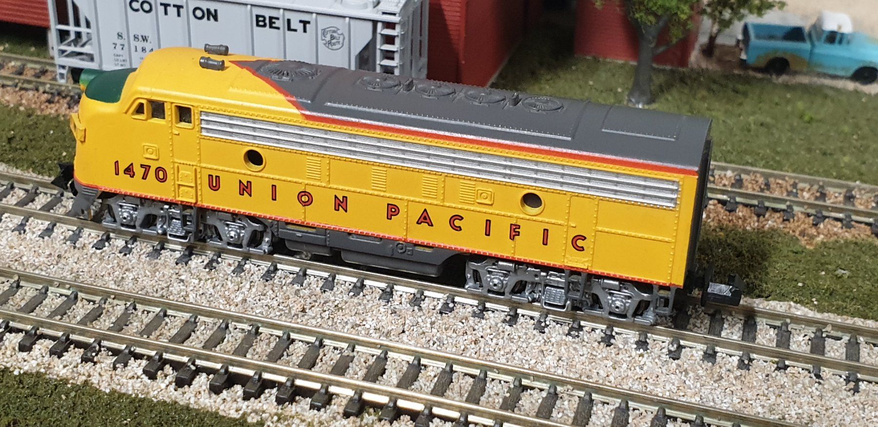 Modelleisenbahnen: Bachmann Spur N US Diesellok UP – Gebraucht aus Geroldswil von TopTrain54 1